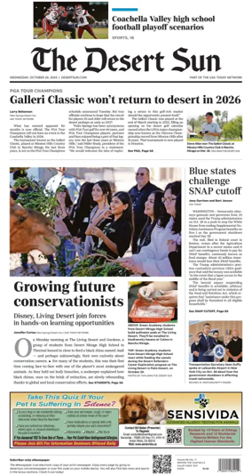 Cover of The Desert Sun