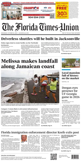 Cover of The Florida Times-Union