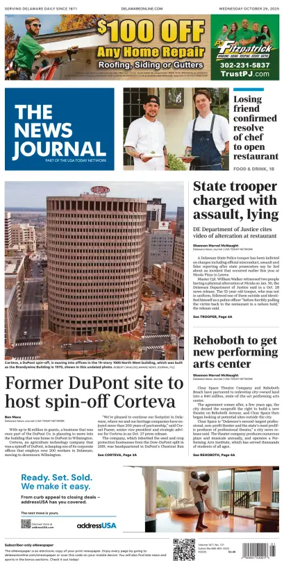 Cover of The News Journal