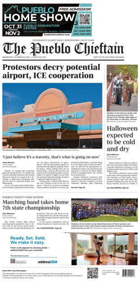 Cover of The Pueblo Chieftain