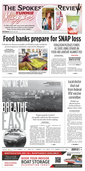 Cover of The Spokesman-Review (Spokane)