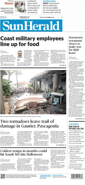 Cover of The Sun Herald