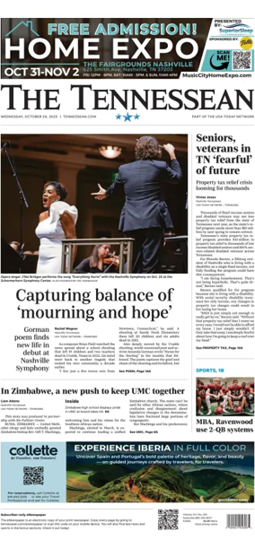 Cover of The Tennessean