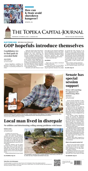 Cover of The Topeka Capital-Journal