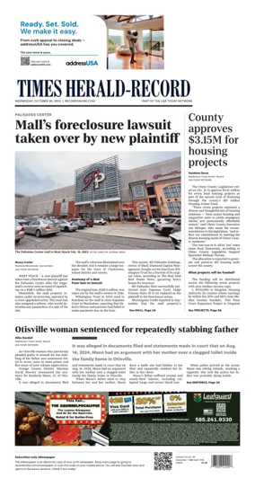 Cover of Times Herald-Record