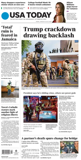 Cover of USA TODAY US Edition