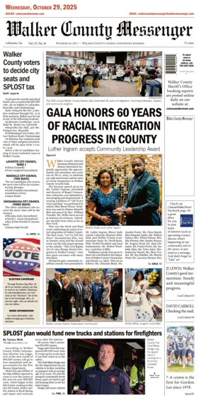 Cover of Walker County Messenger