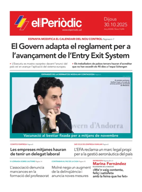 Cover of El Periodic D'Andorra