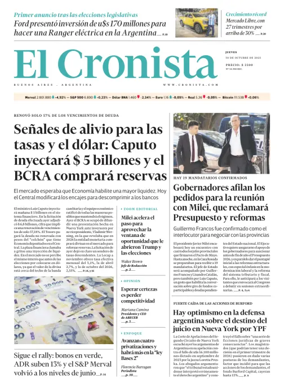 Cover of El Cronista comercial