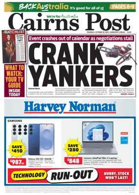 Cover of The Cairns Post