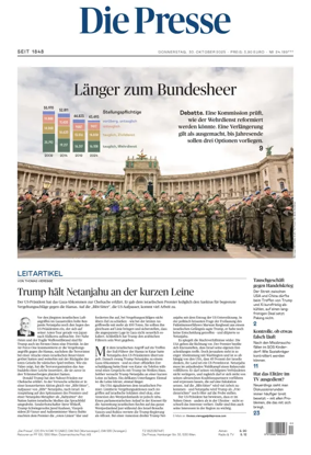 Cover of Die Presse