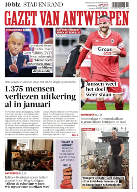 Cover of Gazet van Antwerpen Metropool Stad