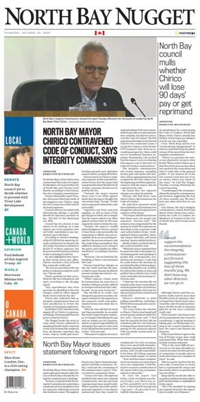 Cover of North Bay Nugget