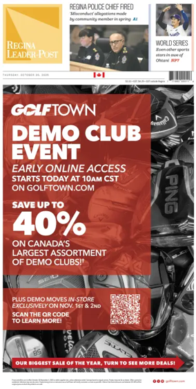 Cover of Regina Leader-Post