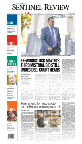 Cover of Sentinel-Review (Woodstock)