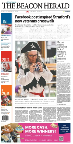 Cover of The Beacon Herald