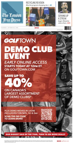 Cover of The London Free Press