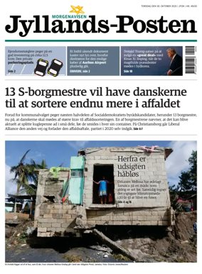 Cover of Jyllands-Posten
