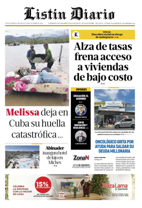 Cover of Listin Diario