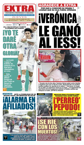 Cover of Diario Extra