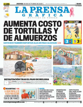 Cover of La Prensa Grafica