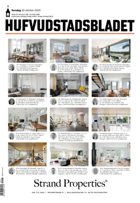 Cover of Hufvudstadsbladet