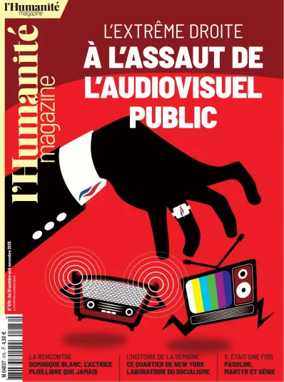 Cover of L'HUMANITE MAGAZINE