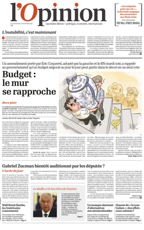Cover of L'Opinion