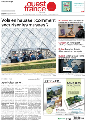 Cover of Ouest France (Pays d'Auge)