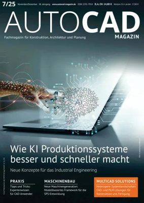 Cover of Autocad and Inventor Magazin