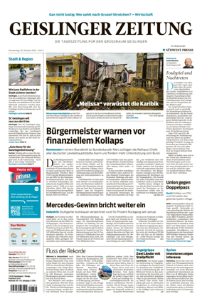 Cover of Geislinger Zeitung