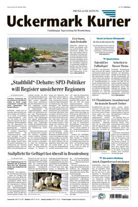 Cover of Prenzlauer Zeitung