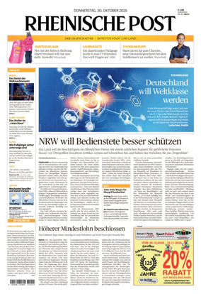 Cover of Rheinische Post - Xanten and Moers