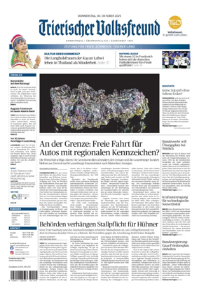 Cover of Trierischer Volksfreund