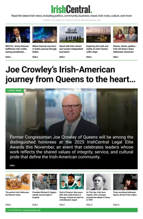 Cover of Irish Central