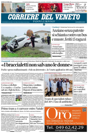 Cover of Corriere del Veneto (Padova e Rovigo)