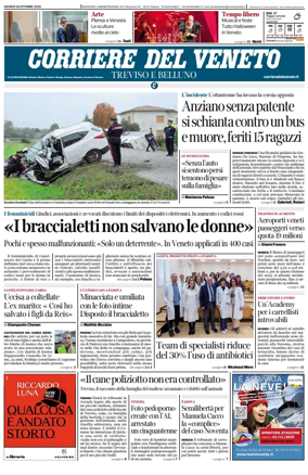 Cover of Corriere del Veneto (Treviso e Belluno)