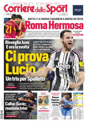Cover of Corriere dello Sport