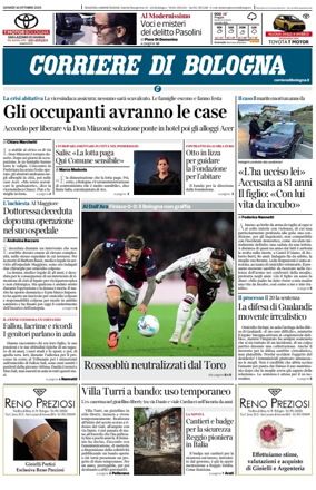 Cover of Corriere di Bologna
