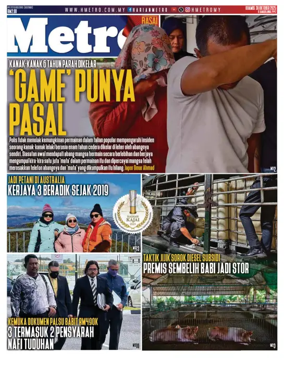 Cover of Harian Metro