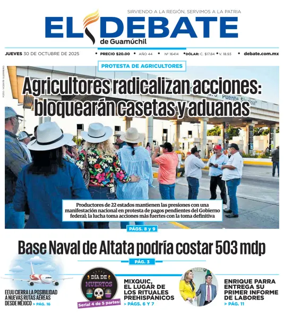 Cover of El Debate de Guamuchil