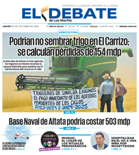 Cover of El Debate de Los Mochis
