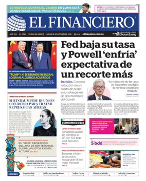 Cover of El Financiero