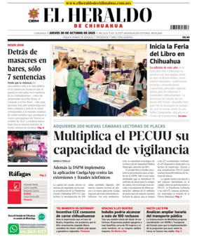 Cover of El Heraldo de Chihuahua