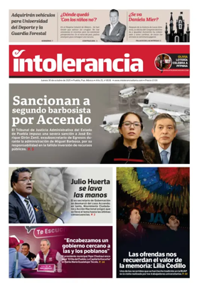 Cover of Intolerancia Diario