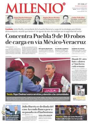 Cover of Milenio Puebla
