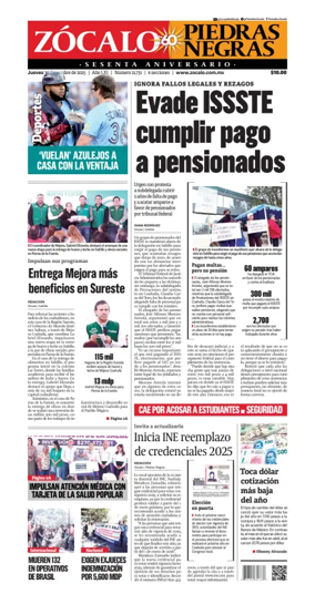 Cover of Zócalo Piedras Negras