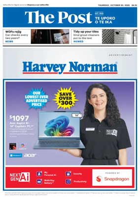 Cover of The Dominion Post