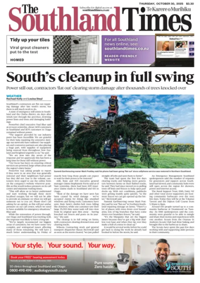 Cover of The Southland Times