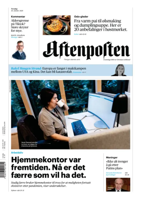 Cover of Aftenposten